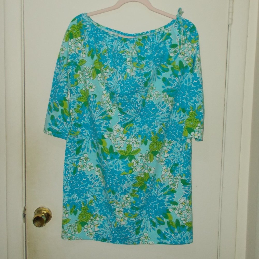 Lilly Pulitzer Exbloomsion Print Dress Size Small